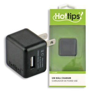 HotTips USB Wall Charger - 1 Amp
