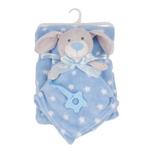 Plush Baby Blanket and Lovey with Teether Set - Assorted