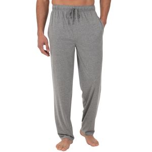 Fruit of the Loom Men's Gray Knit Lounge Pants - Large