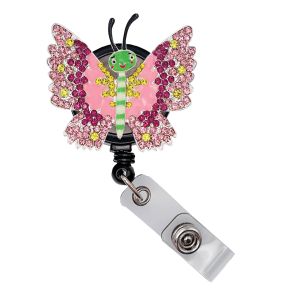 Sparkle and Shine Badge Reel - Butterfly