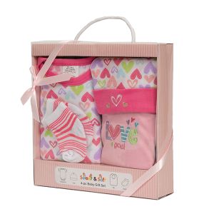 4-Piece Baby Gift Box Set - Love
