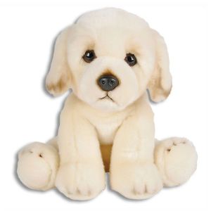 Lifelike Plush Puppy - Golden Retriever