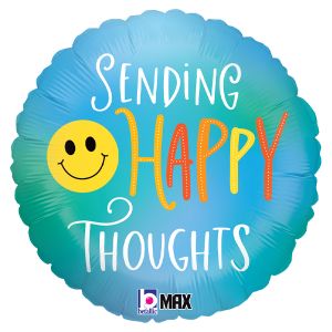 Sending Happy Thoughts Max Float Foil Balloon