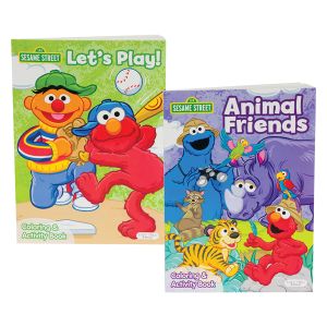 Licensed Coloring and Activity Books - Sesame Street