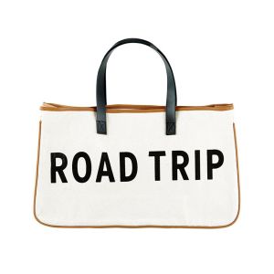 Large Canvas Tote - Road Trip
