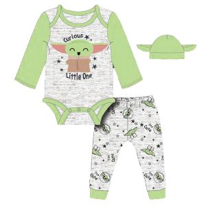 3-Piece Baby Yoda Clothing Set - Boy