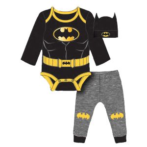 3-Piece Batman Baby Clothing Set
