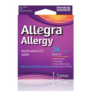 Allegra Allergy Non-Drowsy Single Dose Individual Fold-Out Box
