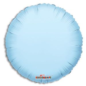 Solid Color Foil Balloon - Light Blue - Bagged