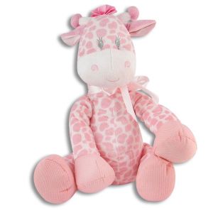 Large Stuffed Baby Giraffe - Pink