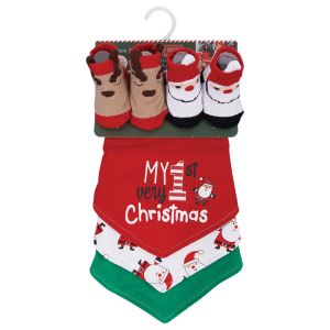 5-Piece Baby Accessory Set - My Very 1st Christmas