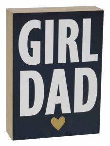 Wood Sign - Girl Dad