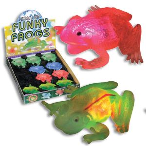 Light-Up Funky Frogs