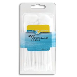 Cotton Swabs and Cotton Balls