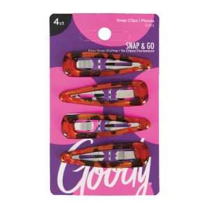 Goody Snap Clips - 4 Count