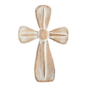Wood Carved Wall Cross - Naples