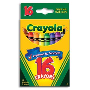 Binney and Smith Crayola Crayons - 16 Count