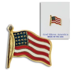 American Flag Tac Pin