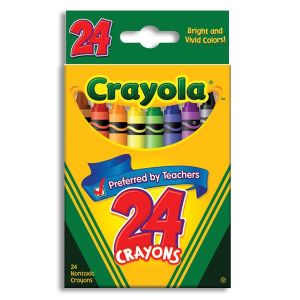 Binney and Smith Crayola Crayons - 24 Count