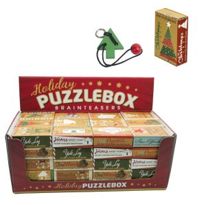 Holiday Puzzlebox Brain Teasers