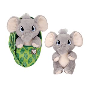 12 Inch Swaddle Babies Plush - Elephant
