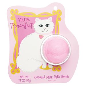 You're Purrrfect Cat Coconut Bath Bomb