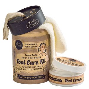 Retro Foot Care Kit - Lavender and Mint