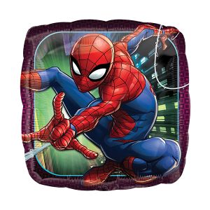 Spider-Man Square Balloon - Bagged