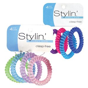 Plastic Coil Hair Bands