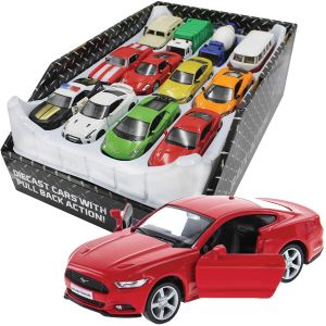 Die-Cast Pullback Toy Cars