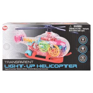 Light-Up Transparent Helicopter