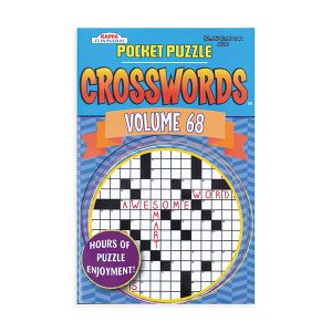 Pocket Puzzle Crosswords Book