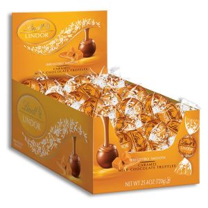 Lindt Lindor Truffles - Caramel and Milk Chocolate