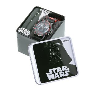 Analog Watch In Tin Case - Star Wars Darth Vader