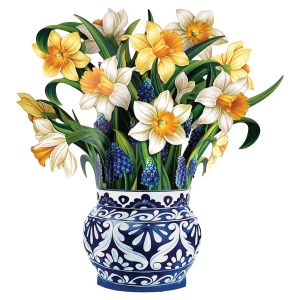 FreshCut Paper Flower Bouquet - English Daffodils