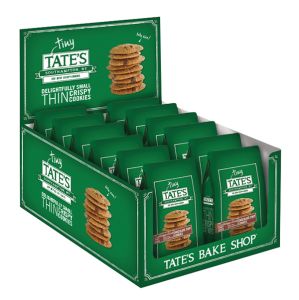 Tate's Bake Shop Tiny Crispy Chocolate Chip Cookies - 24ct Display Box