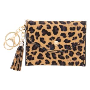 Credit Card and Change Purse - Leopard