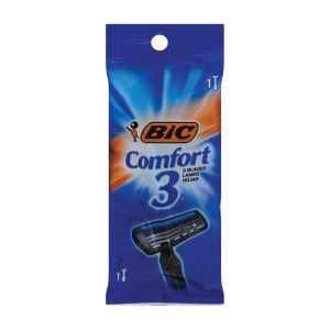 Single Pack Bic Comfort 3 Triple Blade Shaver