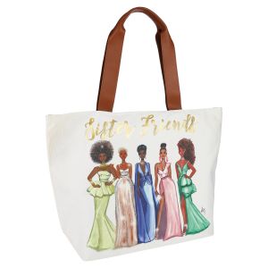 African American Expressions - Sister Friends Tote