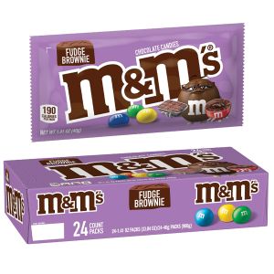 M&M's Fudge Brownie Singles - 24 CT Box