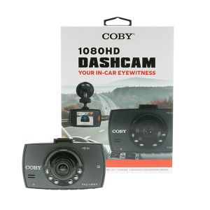 Coby Dashcam With LCD Display