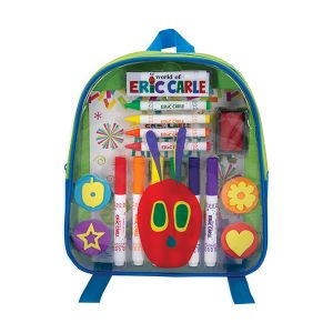 21-Piece Art and Activity Backpack - Wonderful World of Eric Carle