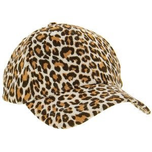 Leopard-Print Baseball Cap