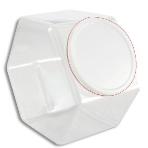 Lid for 8 Inch Hexagon Container