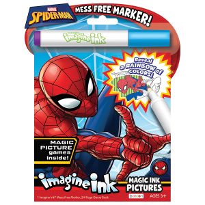 Imagine Ink Mess-Free Game Book - Spider-Man