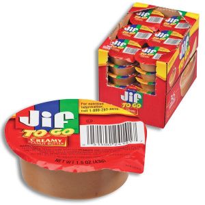 Jif to Go Creamy Peanut Butter Display