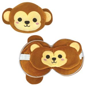 Daydreamzzz Animal Pillow and Eye Mask in One - Monkey