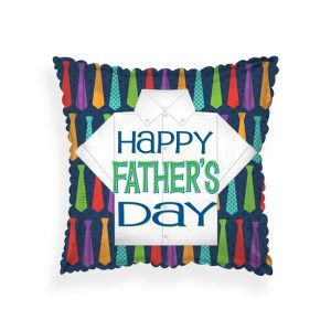 Happy Father's Day Shirt & Ties Foil Balloon