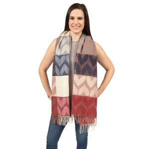 Women's Scarf with Heart Design