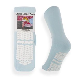 Treaded Mid-Calf Slipper Socks - Women's